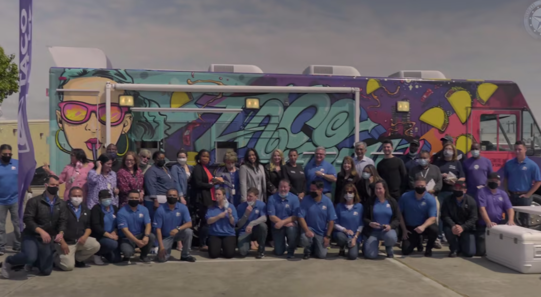 Video: North Texas Bells Taco Truck Charity Events